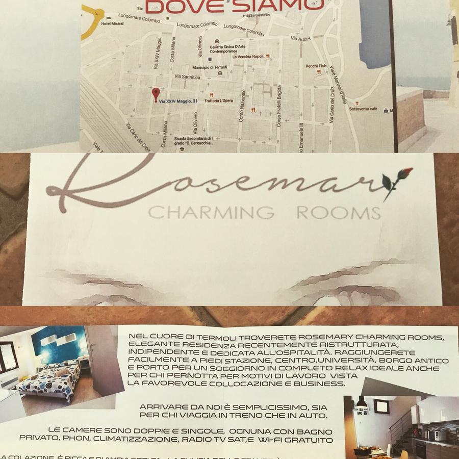 Rosemary Charming Rooms Termoli Bagian luar foto